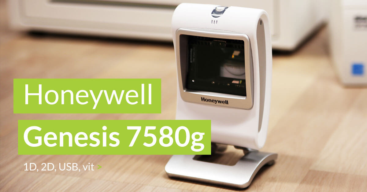 Honeywell Genesis 7580g, 1D, 2D, USB, vit